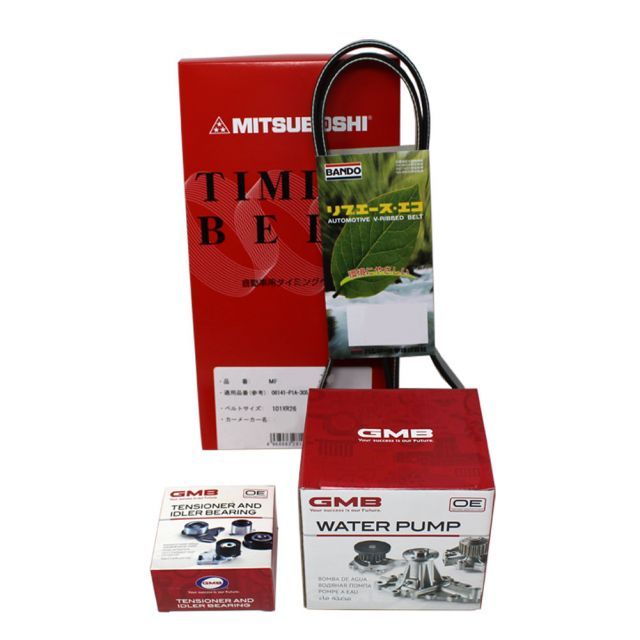 タイミングベルトとファンベルトのセット ホンダ ライフ JB5 JB6 JB7 JB8 H15.09～H20.11用 4点セット MFHC2031 GT30590 GWHO-58A 5PK1430 |タイベルセット タイミングベルト タイミングテンショナー 