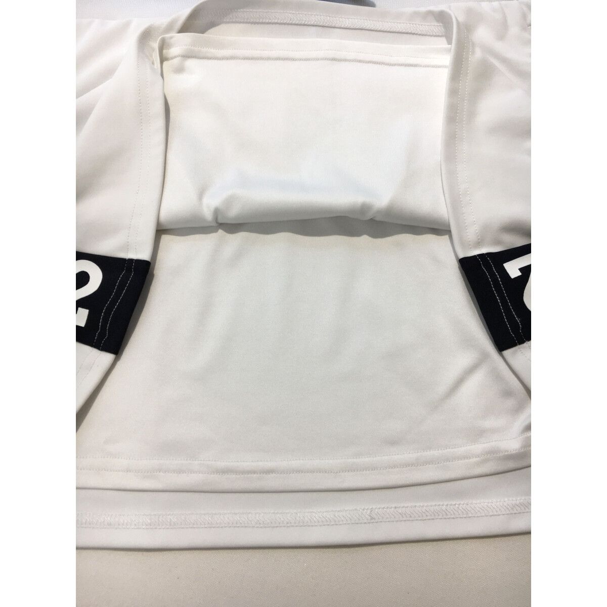 レディース ヴィ・トゥエルヴ V12 ワンピース 2(L) 白 ホワイト 半袖