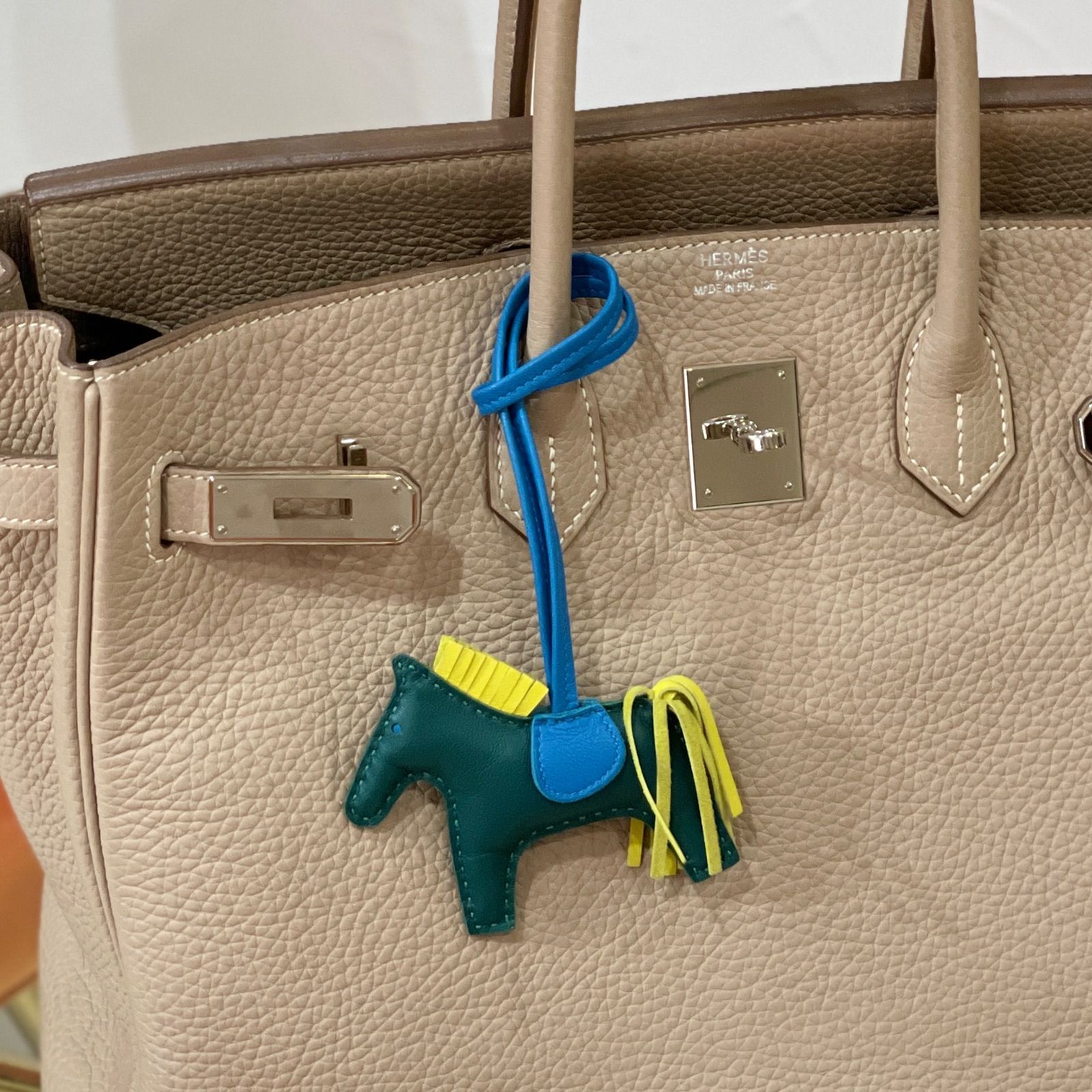 エルメス ロデオPM マラカイト×ライム×ブルーザンジバル HERMES バッグ