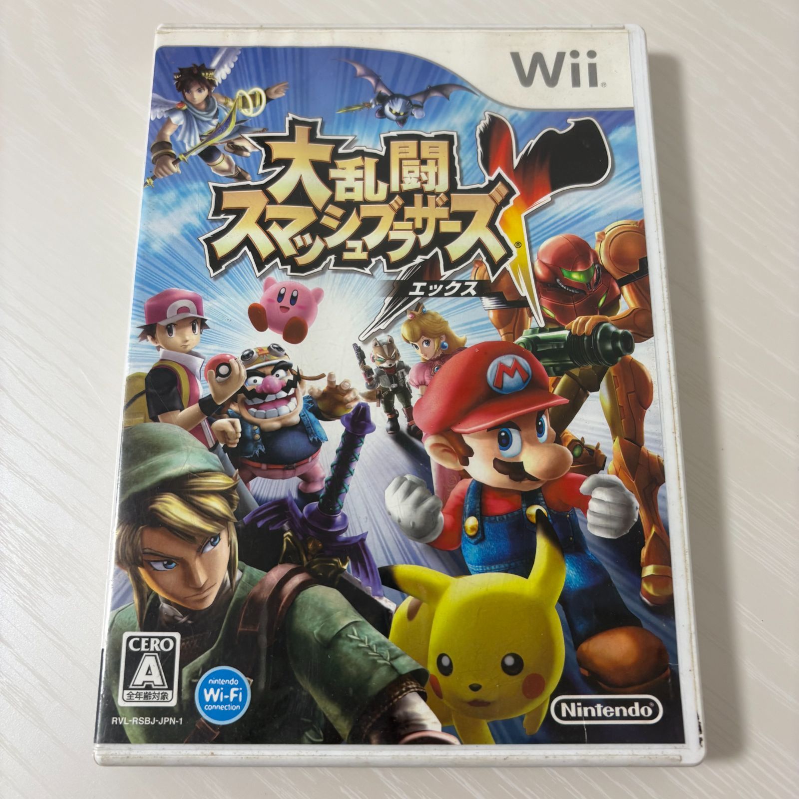 Wii 大乱闘スマッシュブラザーズX 任天堂 ゲームソフト 動作確認