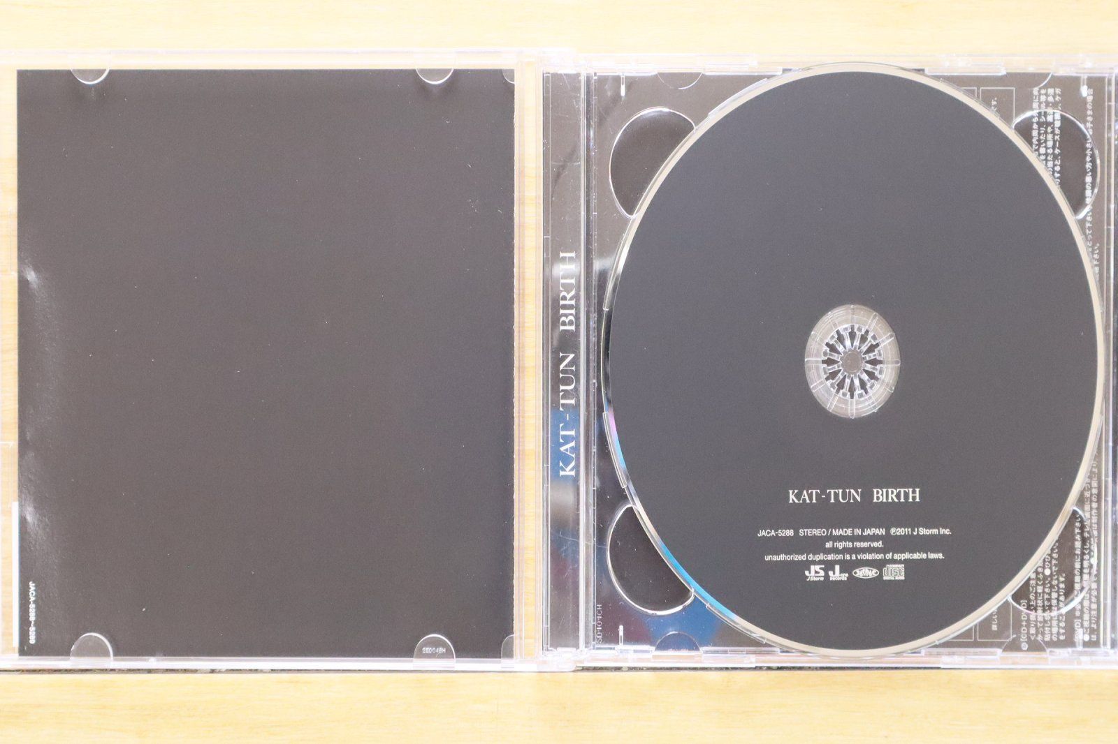 国内盤CD☆カトゥーン/KAT-TUN□ BIRTH【初回限定盤1】 【JACA5288