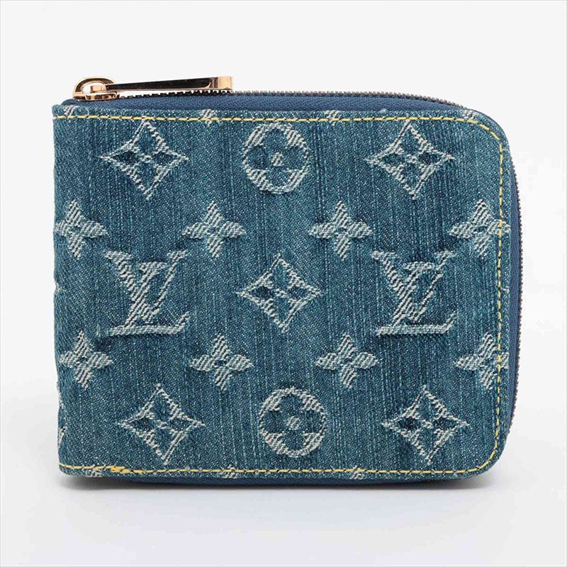 ルイヴィトン　デニム財布　ポルトフォイユ　折財布　コンパクト 楽天市場】【10%OFFクーポン】 ルイヴィトン 三つ折り財布
