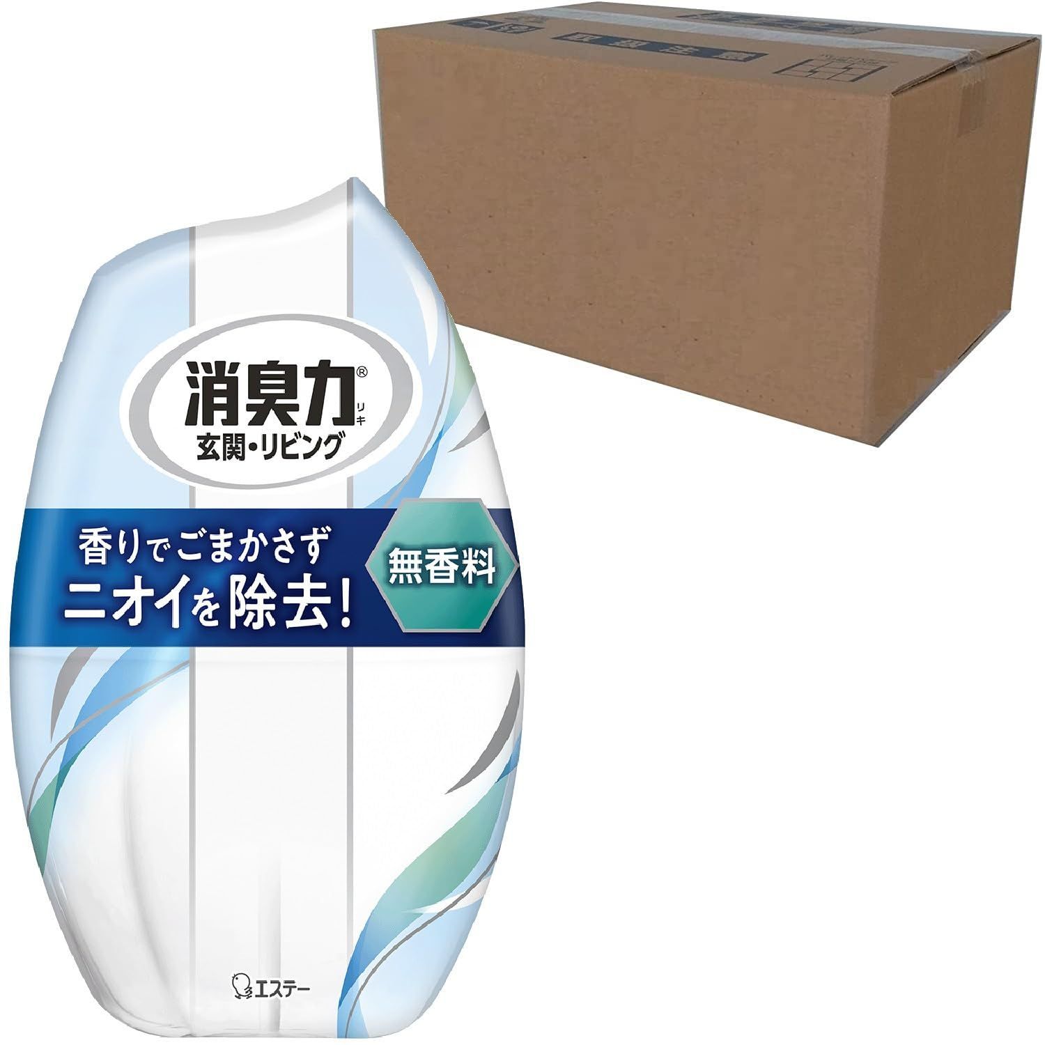 PatternName 18個 ケース販売 オフィス ビジネスに 消臭力 オフィス ビジネスに ケース販売 玄関 リビング 部屋用 置き型 無香料 400mL×18個 お部屋の消臭力 部屋 消臭剤 消臭 芳香剤