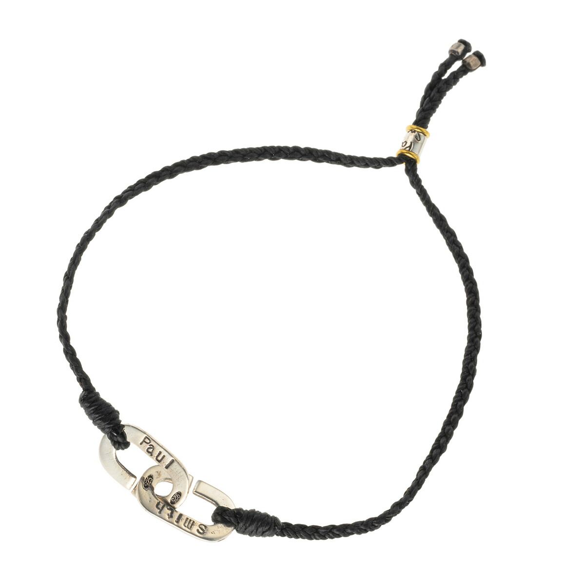 新品 ポールスミス PAUL SMITH ブレスレット BRACELET ブラック - メルカリ
