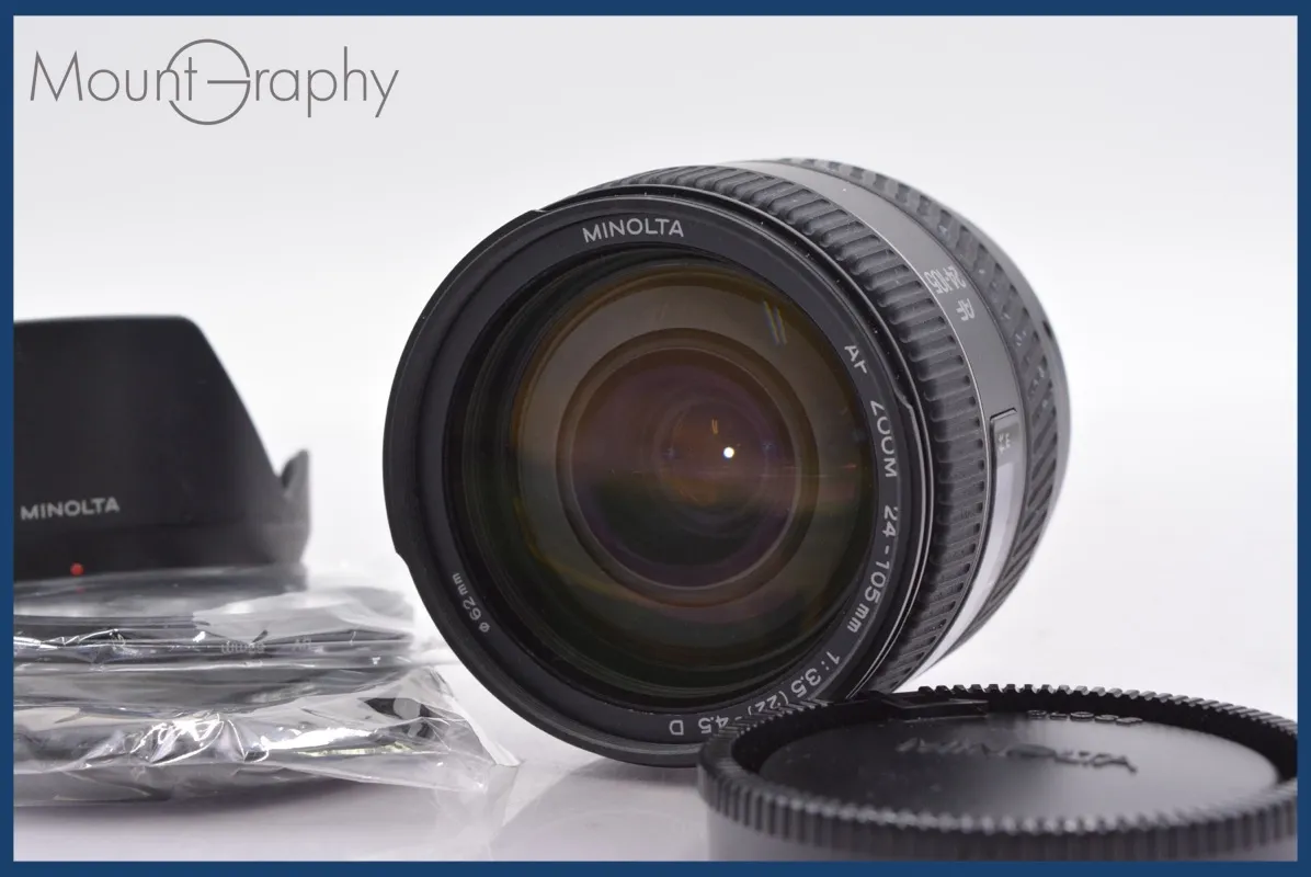 カメラ ☆極上美品☆ ミノルタ MINOLTA AF ZOOM 24-105mm F3.5-4.5 D