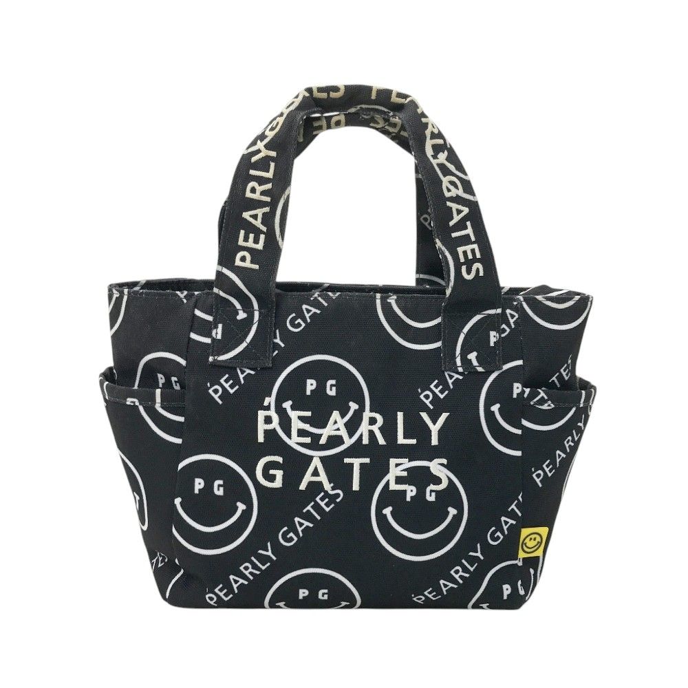 PEARLY GATES パーリーゲイツ カートバッグ ニコちゃん柄 ネイビー系