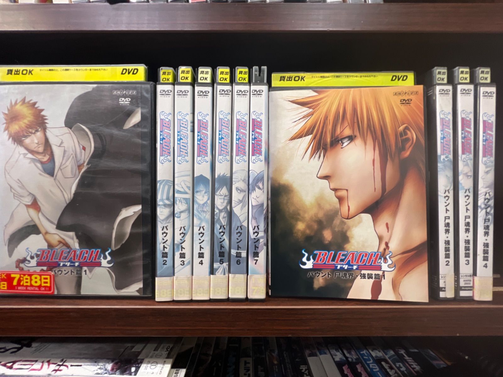 BLEACH ブリーチ DVD全巻完結セット レンタルアップ】BLEACH ブリーチ DVD 全巻セット - メルカリ