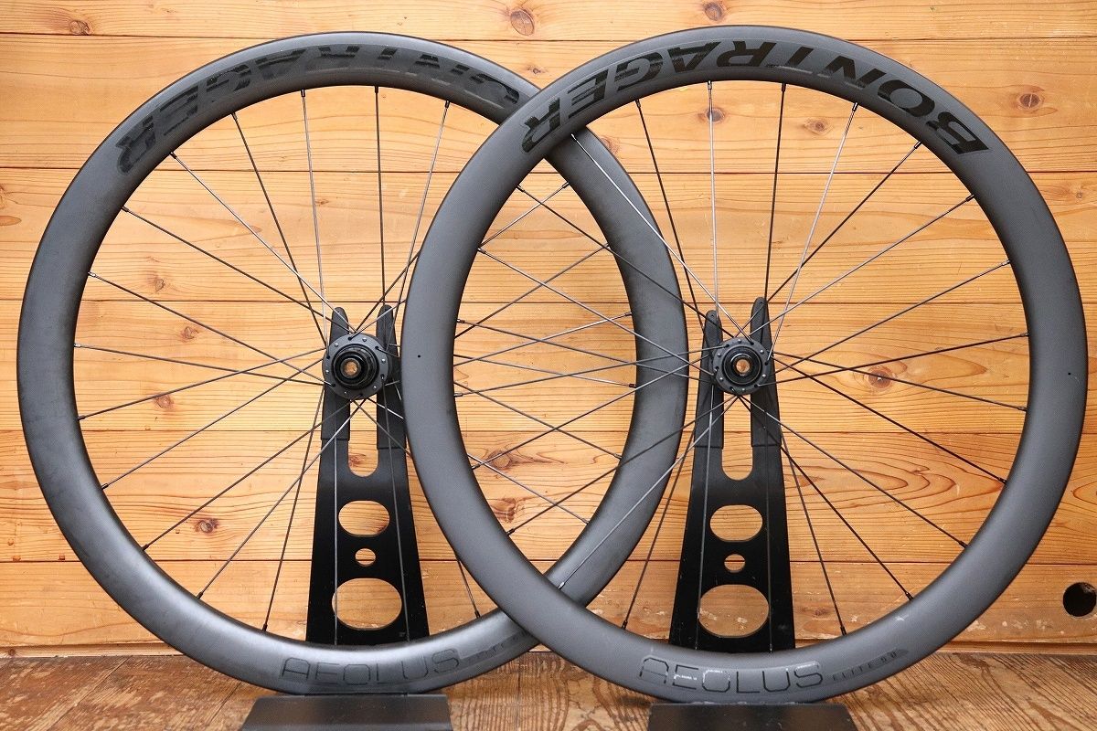 ボントレガー BONTRAGER アイオロス AEOLUS ELITE 50 カーボン チューブレスレディ ホイールセット シマノ11S|12S 芦屋店