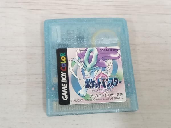 動作確認済み❗️　ポケットモンスタークリスタルバージョン ゲームボーイカラー】ポケモン クリスタル 美品 動作確認済み