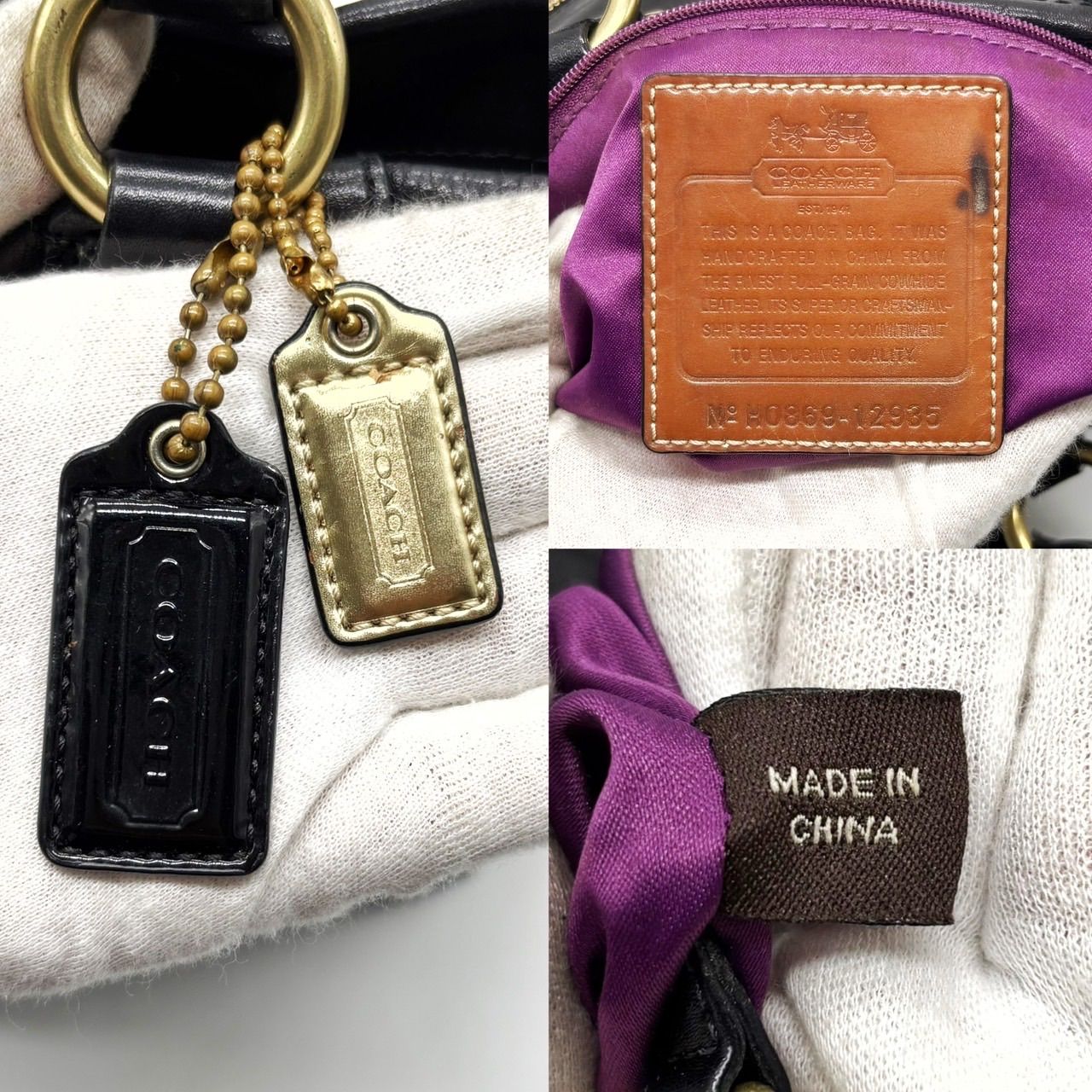✨良品✨ COACH コーチ 2way ショルダーバッグ トートバッグ