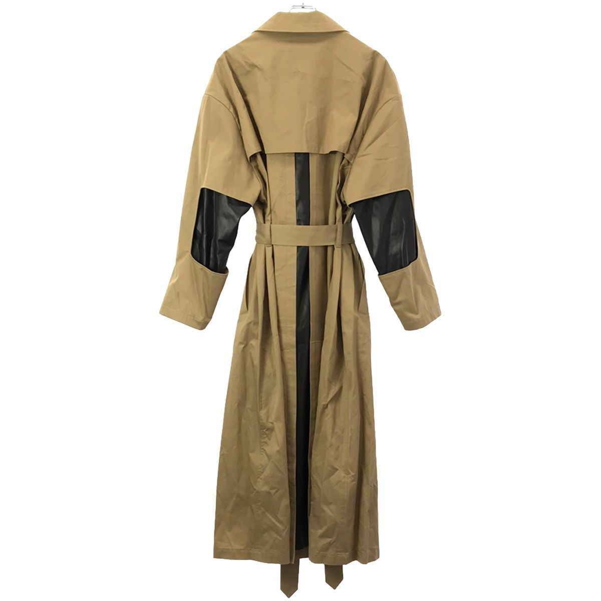 MISTERGENTLEMAN ミスタージェントルマン 21AW FAUX LEATHER PLEATS 
