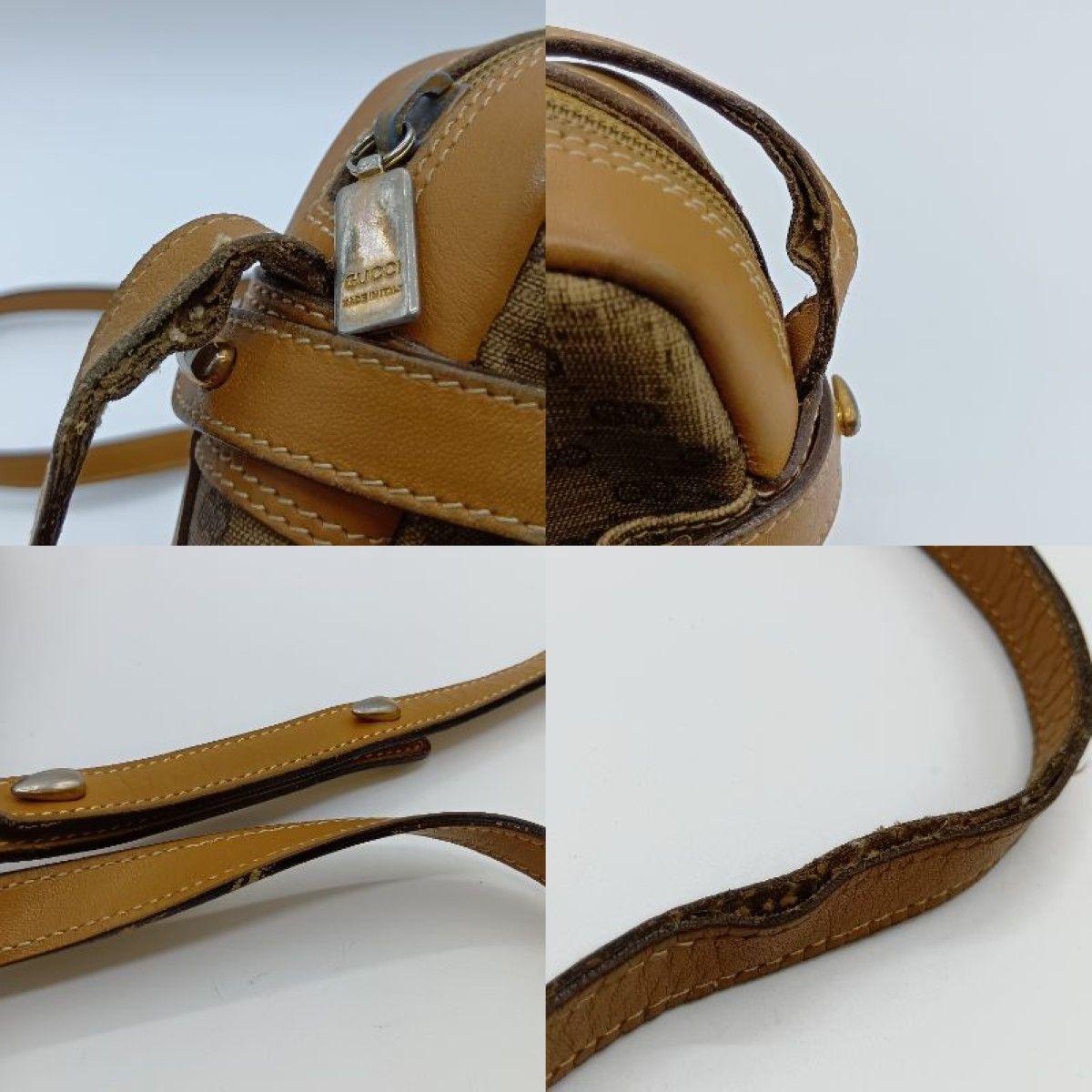 GUCCI オールドグッチ GGマイクロ ショルダー 007.115.5770 GUCCI オールドグッチ マイクロGG ショルダーバッグ/007-113