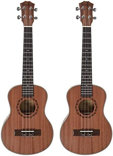 TAMOSH 2X テナー アコースティック電気ウクレレ 26インチのギター 4弦ウクレレ 手作り 木製 ギタリスト マホガニー