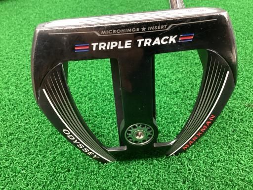 オデッセイ TRIPLE TRACK MARXMAN 34インチ パター PT STROKE LAB BLACK フレックスその他 メンズ 男性用 右利き 右用 Dランク ゴルフクラブ