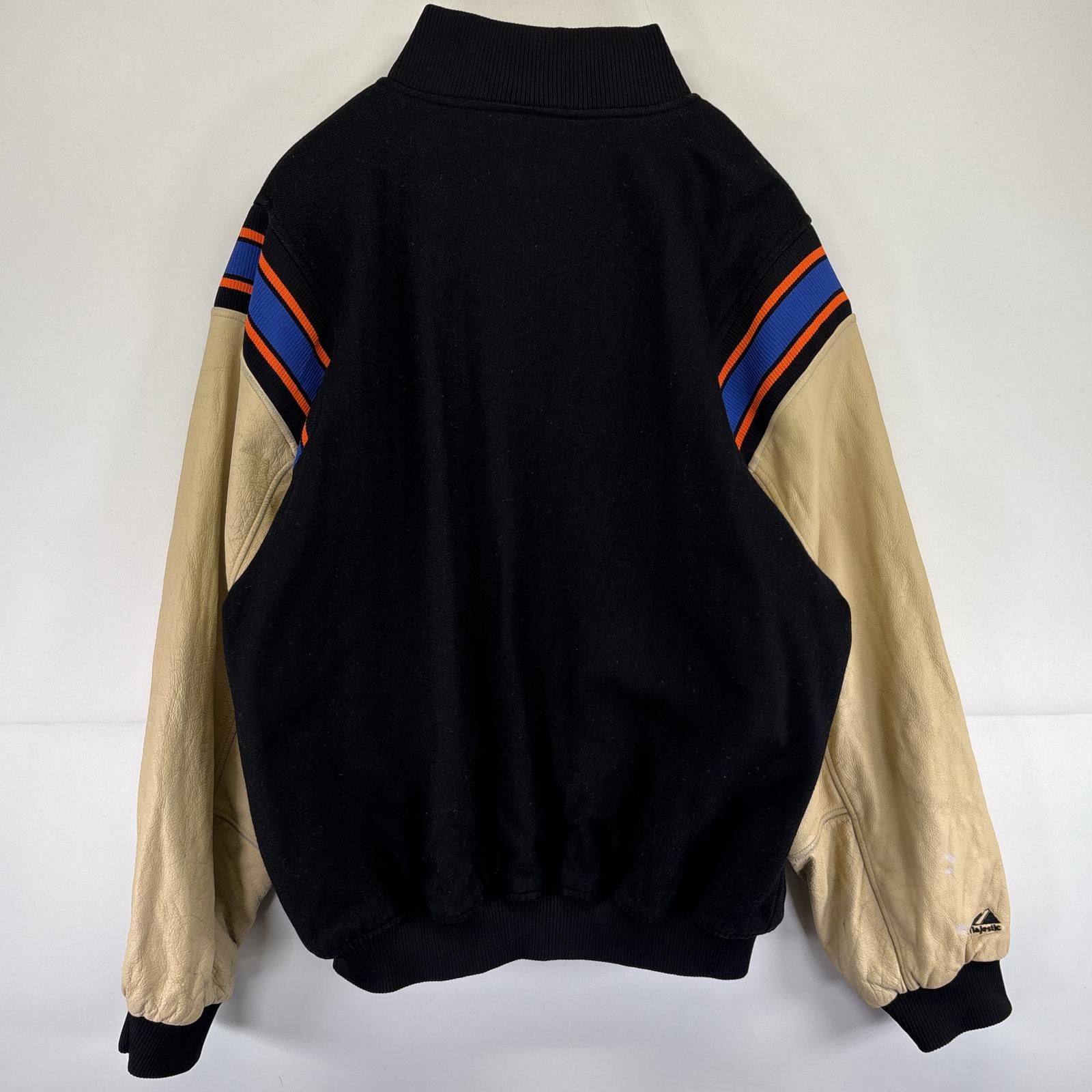 古着 マジェスティック MAJESTIC レザースタジャン アワード