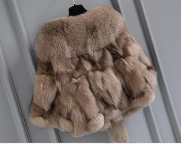 本物☆綺麗 フォックス ジャケット レディース 毛皮 リアルファー
