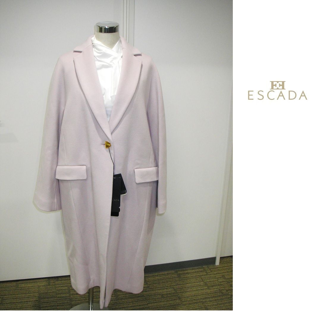 新品 ESCADA（エスカーダ）冬用 100％ カシミヤ フォーマル