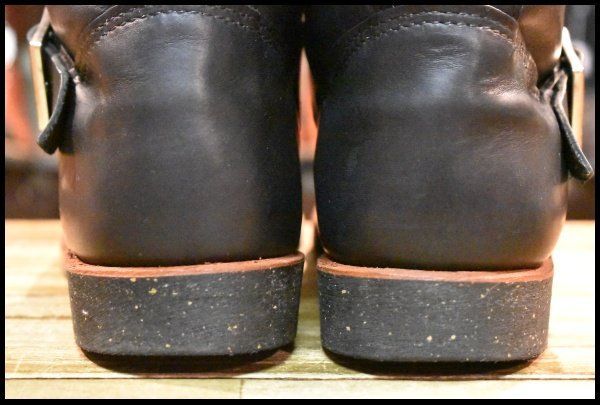 8.5 D 14年 レッドウィング 2990 エンジニア 黒 ブラック ハーネスレザー スチール無し ブーツ 2966 2268 redwing FI 319