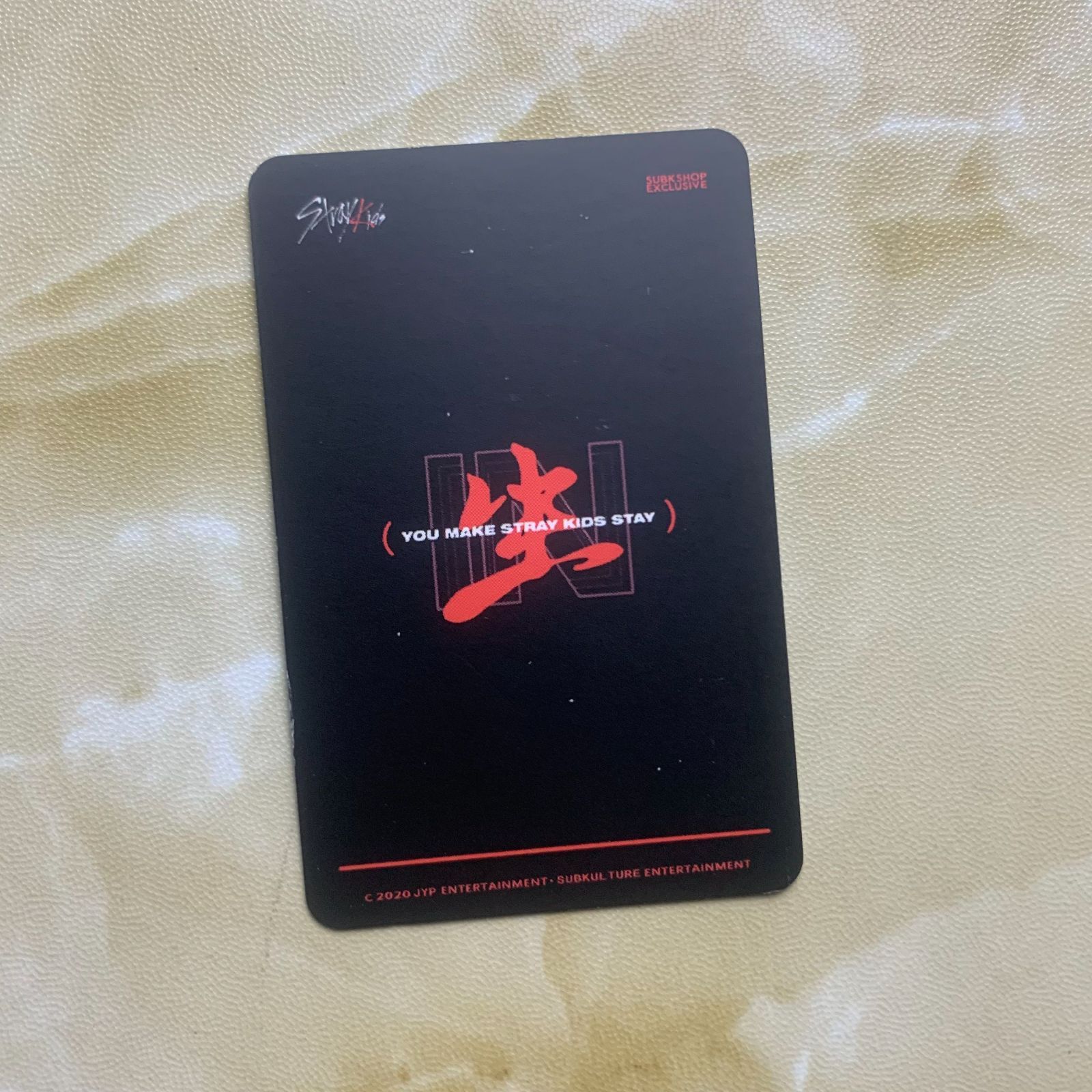 Stray Kids IN生 subk 店舗特典 スンミン アメリカ ヨントン