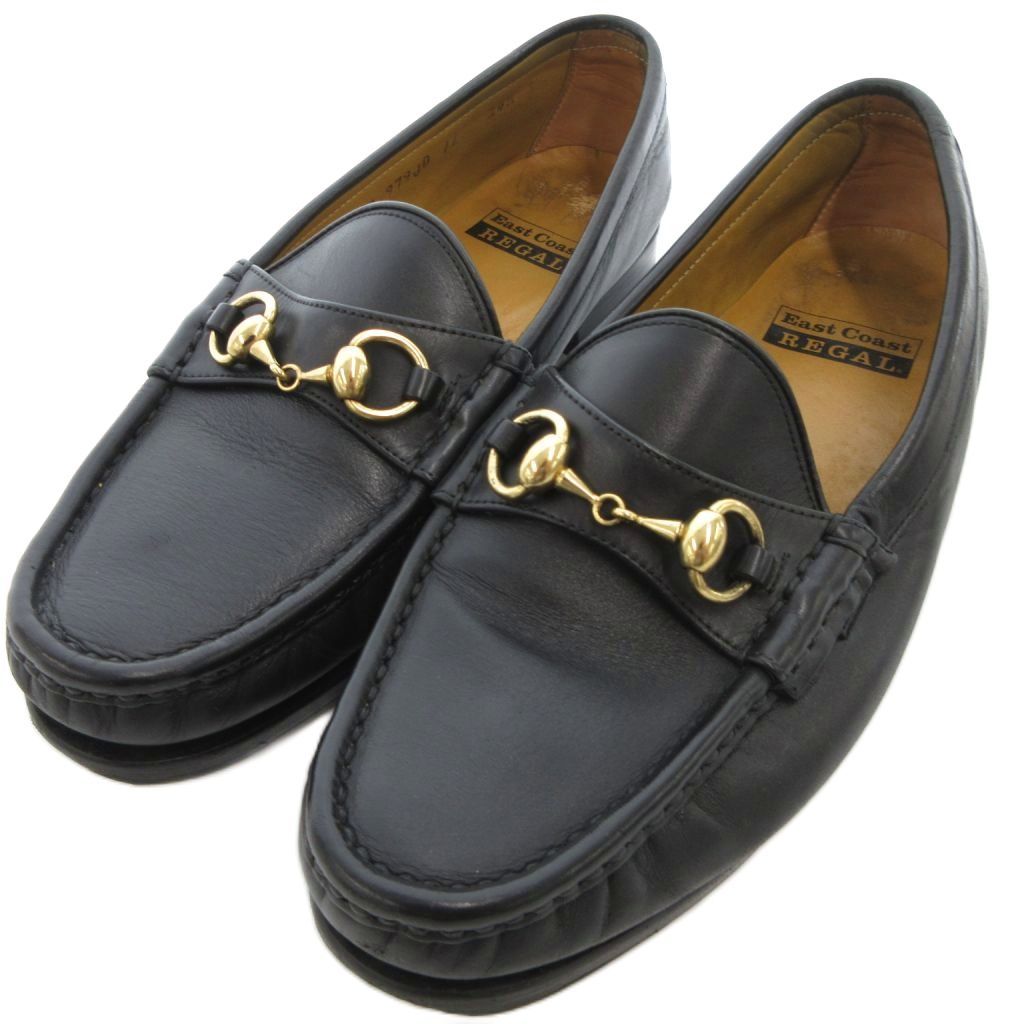 24.5新品　REGAL モカシン　ローファー リーガル REGAL East Coast ローファー モカシン ビット レザー