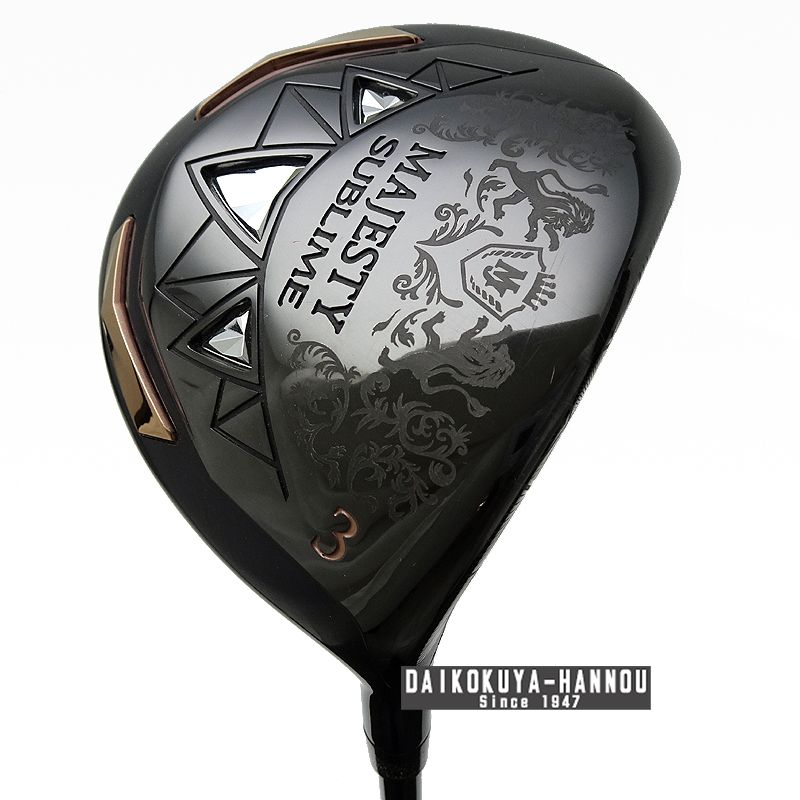 マジェスティ ゴルフ フェアウェイウッド SUBLIME BLACK　3W　16° マジェスティ ゴルフ フェアウェイウッド SUBLIME BLACK 3W 16