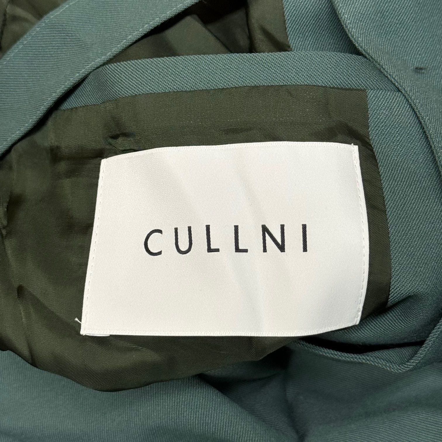 定価63800円 新品 CULLNI 23AW Twill Double Collar Jacket ツイル 