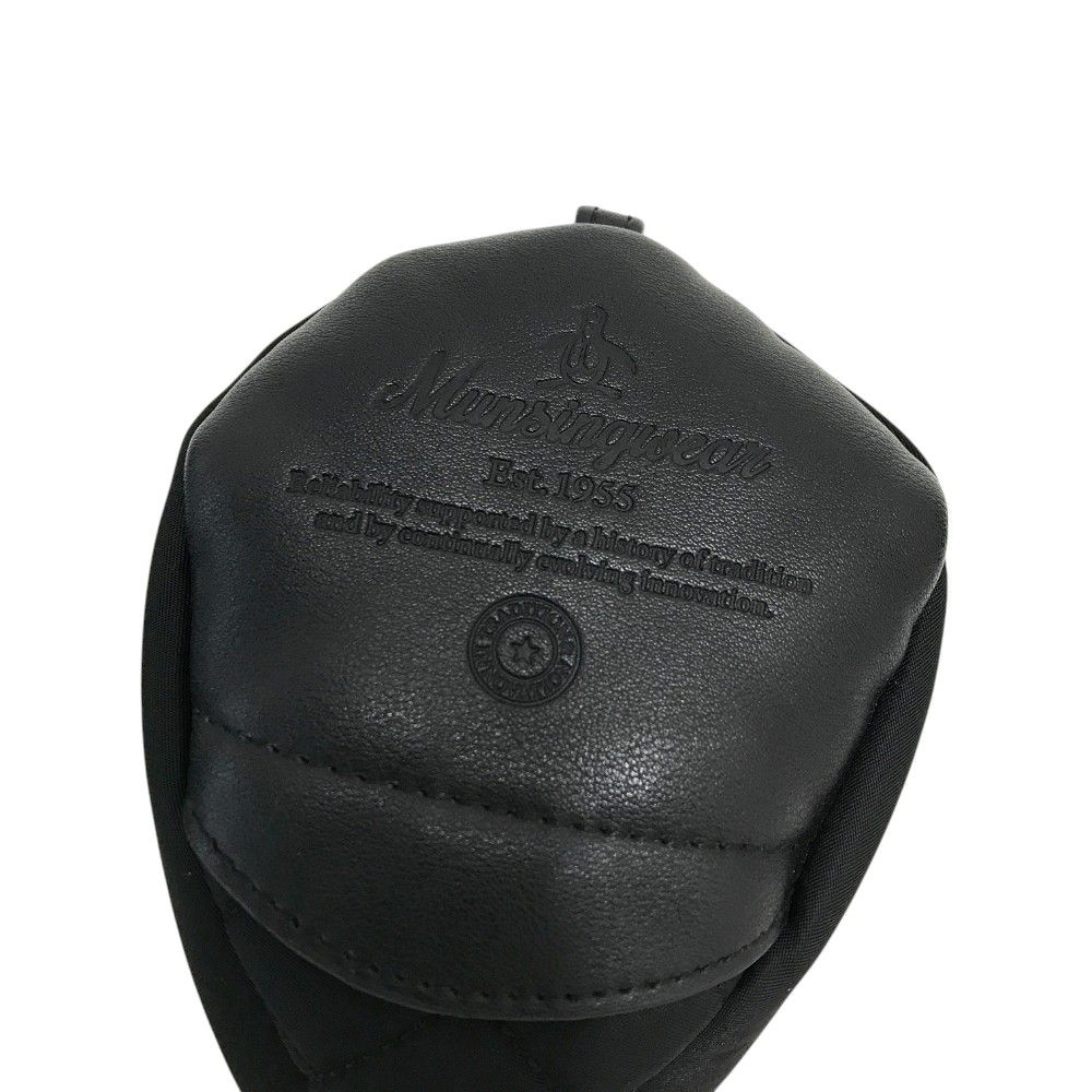 MUNSING WEAR マンシングウェア  ヘッドカバー3点セット  ブラック系 FW×2 DR×1 [240101433669] ゴルフウェア ストスト MUNSING WEAR マンシングウェア ヘッドカバー3点セット ブラック