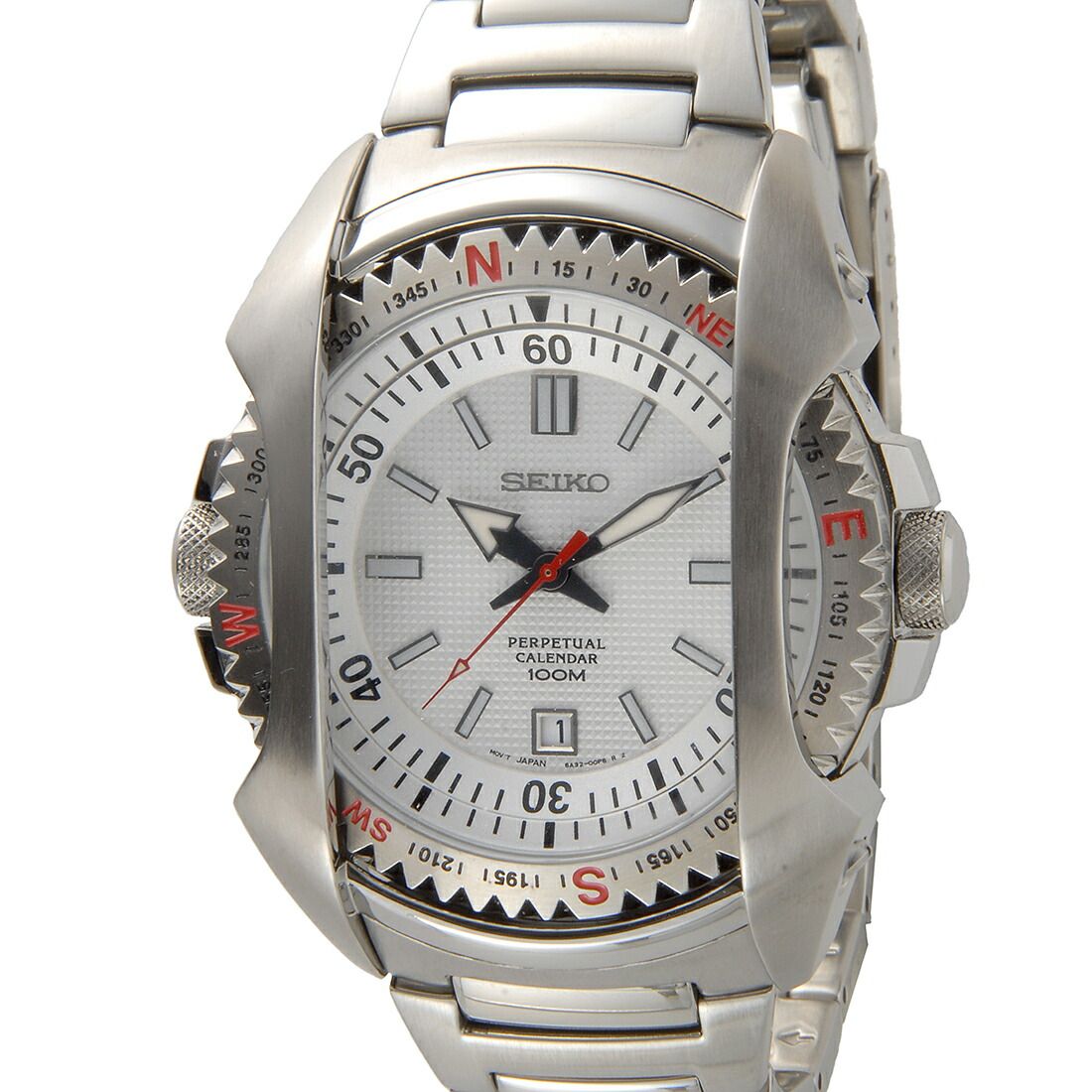 SEIKO セイコーパーペチュアルカレンダー 8F35-00A0 オレンジ セイコー