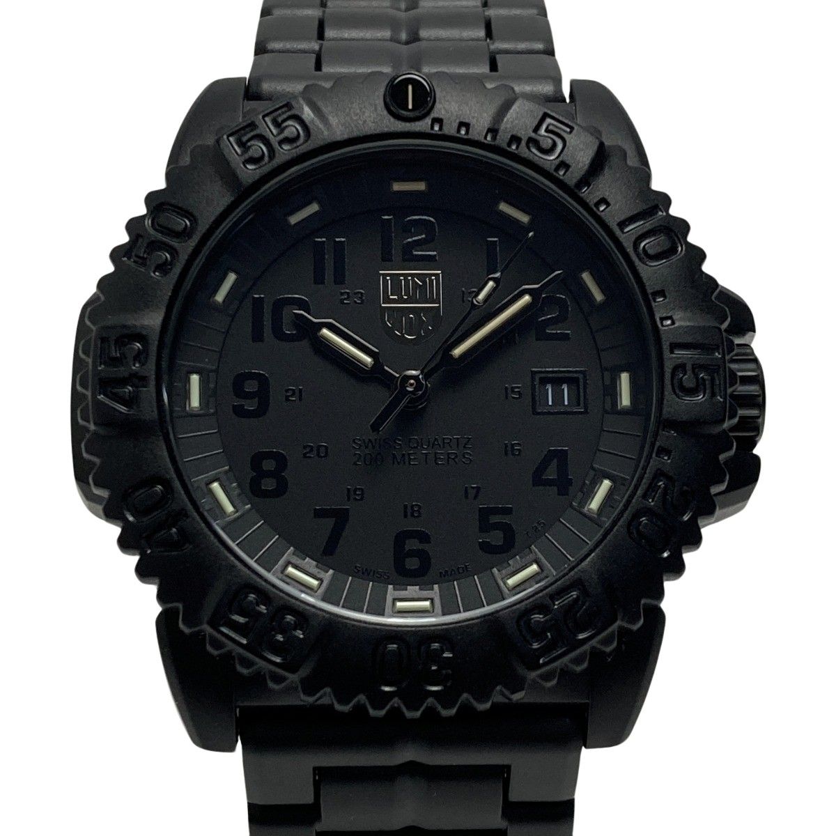 LUMINOX ルミノックス ネイビーシールズ カラーマーク 3050シリーズ 3050 ブラック クォーツ メンズ 腕時計 ケース有