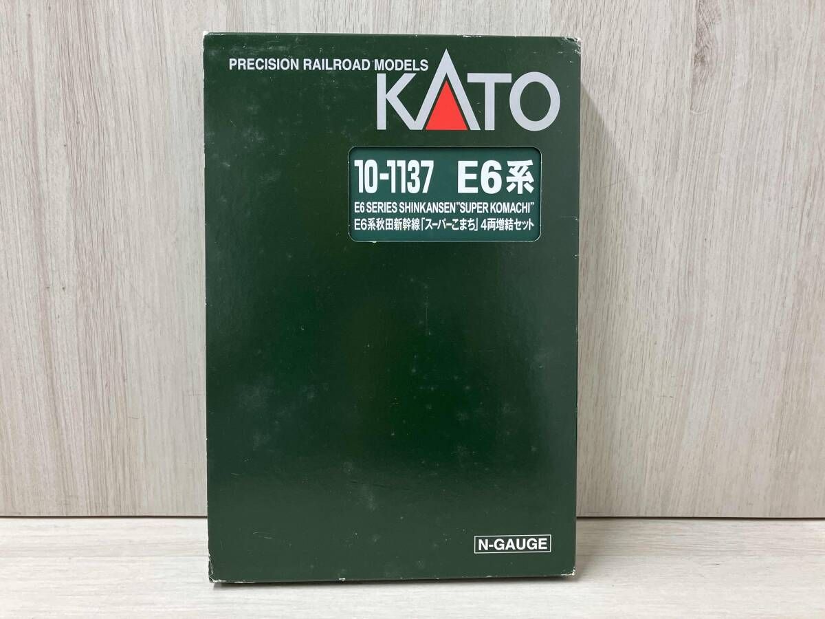 Nゲージ KATO 10-1137 E6系秋田新幹線 スｰパｰこまち 4両増結セット カトー