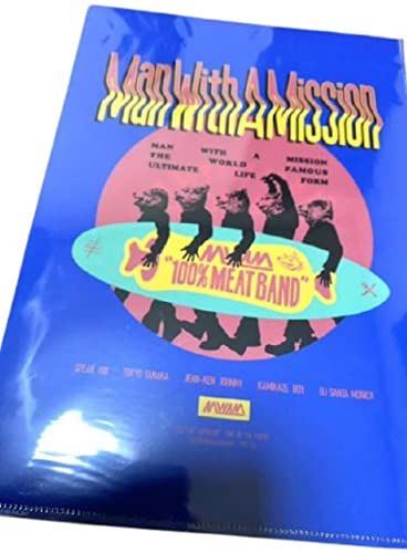 MAN WITH A MISSION（マンウィズアミッション） GAWGAWくじ クリアファイル C 