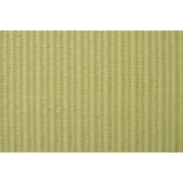 イケヒコ い草ラグ 置き畳 ユニット畳 PP 軽量タイプ スカッシュ グリーン 約82×82×1.7cm 4枚1セット
