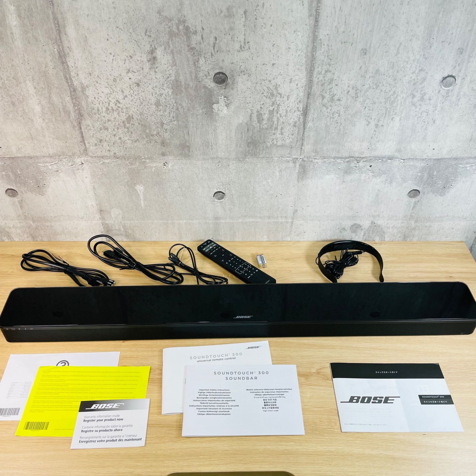 BOSE SOUNDTOUCH300 動作確認済み