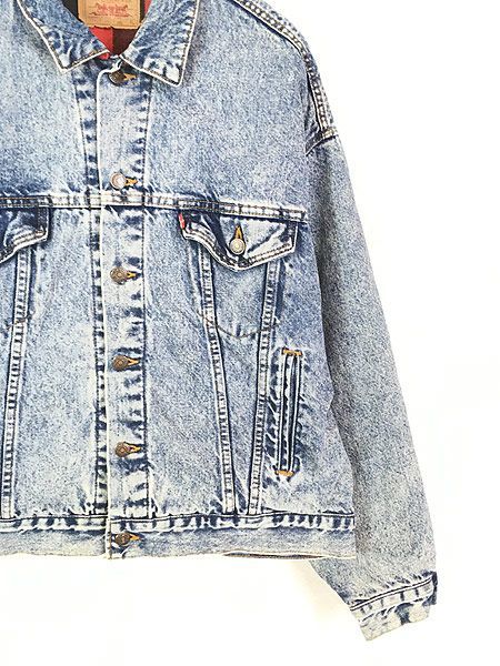 Levi's 70417 デニムジャケット　バッファローチェック　USA