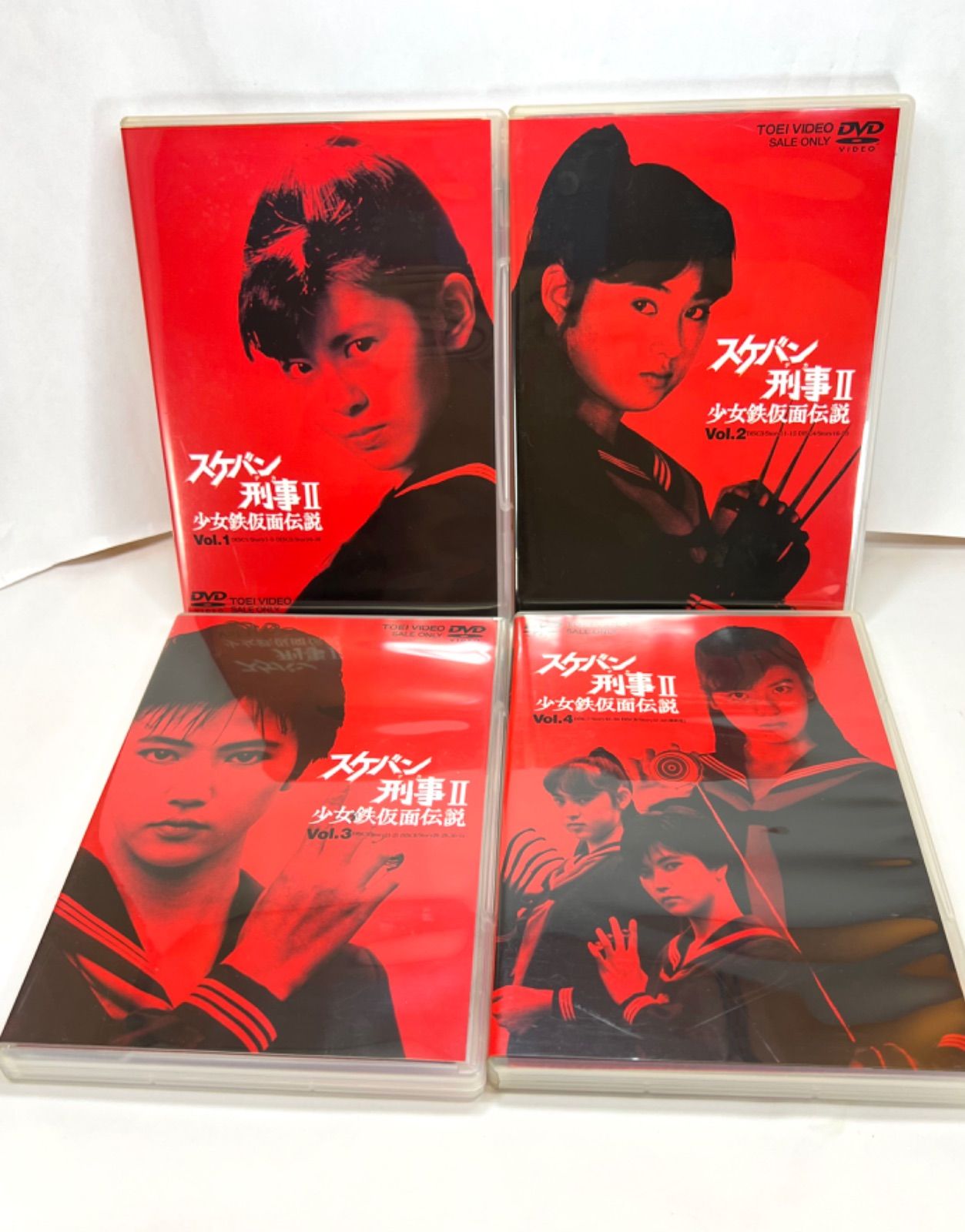 きなこ様専用 スケバン刑事Ⅱ 少女鉄仮面伝説 DVD 全4巻セット - DVD