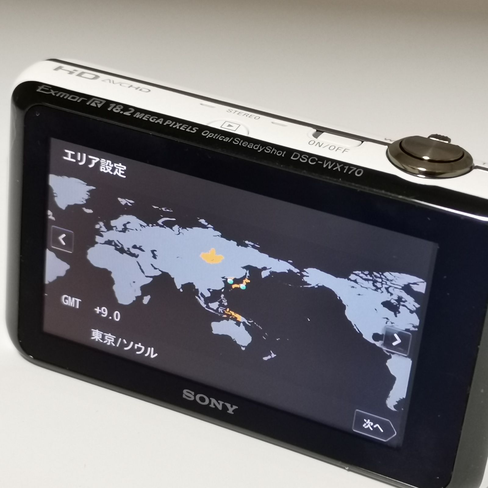カメラ ソニー cyber-shot DSC-WX170 ホワイト デジカメ 動作確認済み