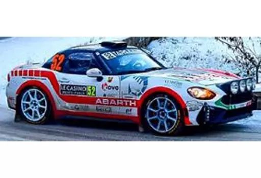 ☆希少・特注品☆1/43 フィアット・アバルト500 ラリーローマ2017