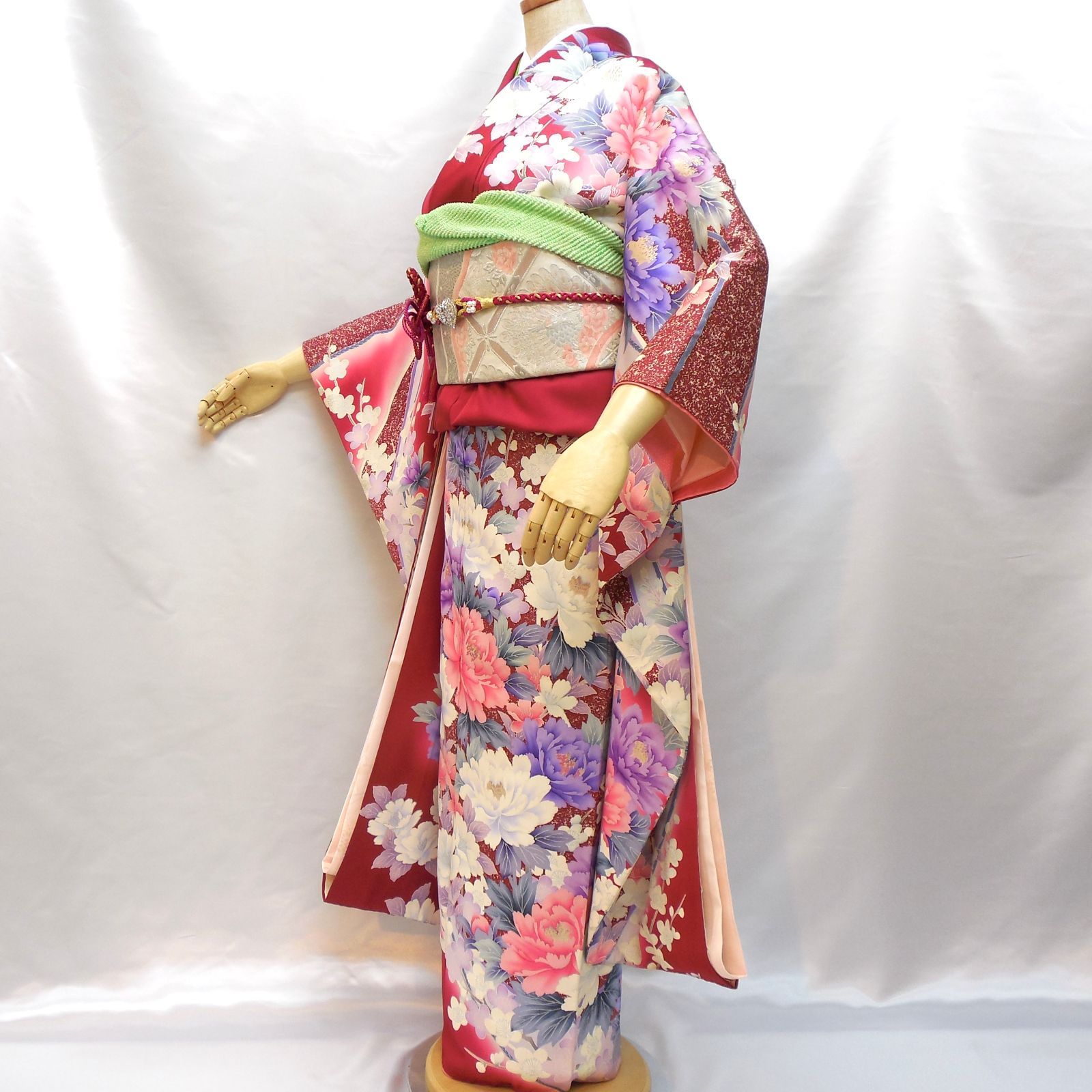 専用 ローラ ROLA 振袖 豪華 青 美品 ラインストーン フォロワ割】極美品☆