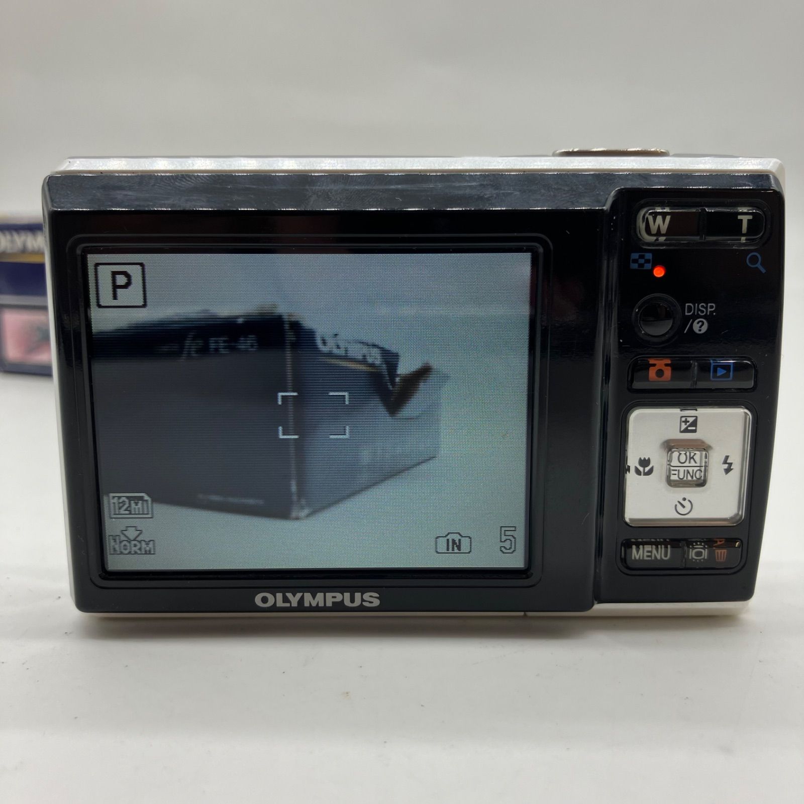 1089【美品】OLYMPUS CAMEDIA FE-46 コンデジ 電池式 Amazon | OLYMPUS デジタルカメラ CAMEDIA FE-46 1200万画素