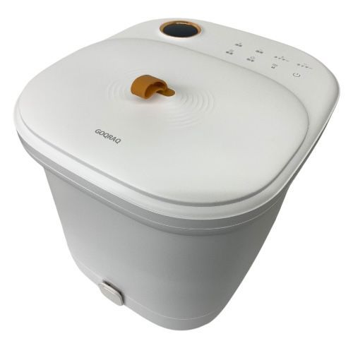 美品 GOQRAQ 足湯 フットバス 足つぼ 足湯器 B-HO03011 深型