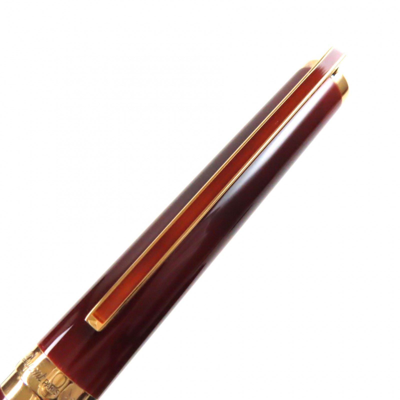 極美品▼Dupont デュポン 925 18K Mニブ マーブル柄 万年筆 ボルドー ゴールド ケース付き フランス製 総重量28.5g メンズ 楽天市場】万年筆 中古（ブランドデュポン）の通販