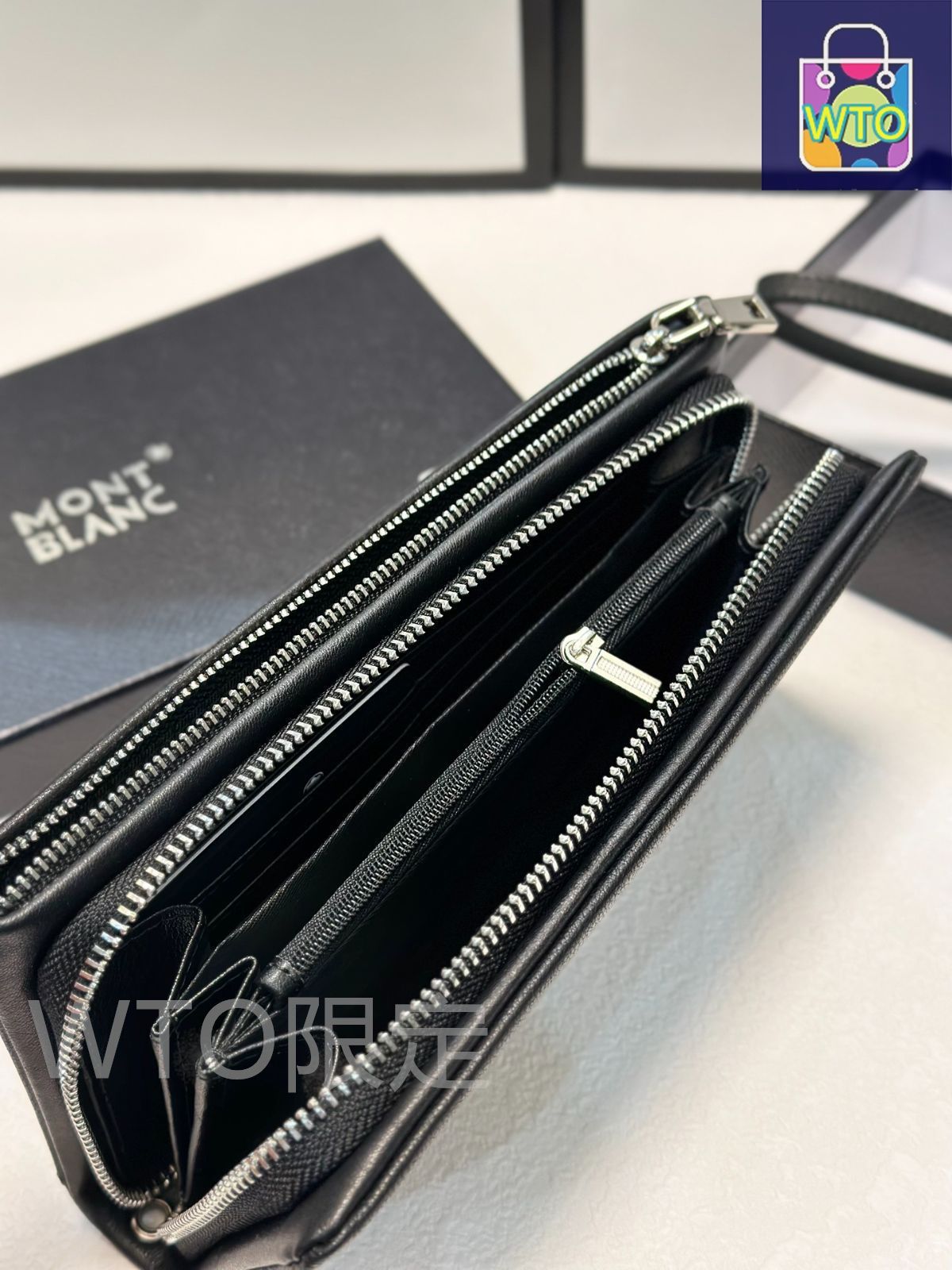 ✨美品✨　MONTBLANC トラベルコンパニオンケース　ブラック　財布 monbl-mb131251.jpg