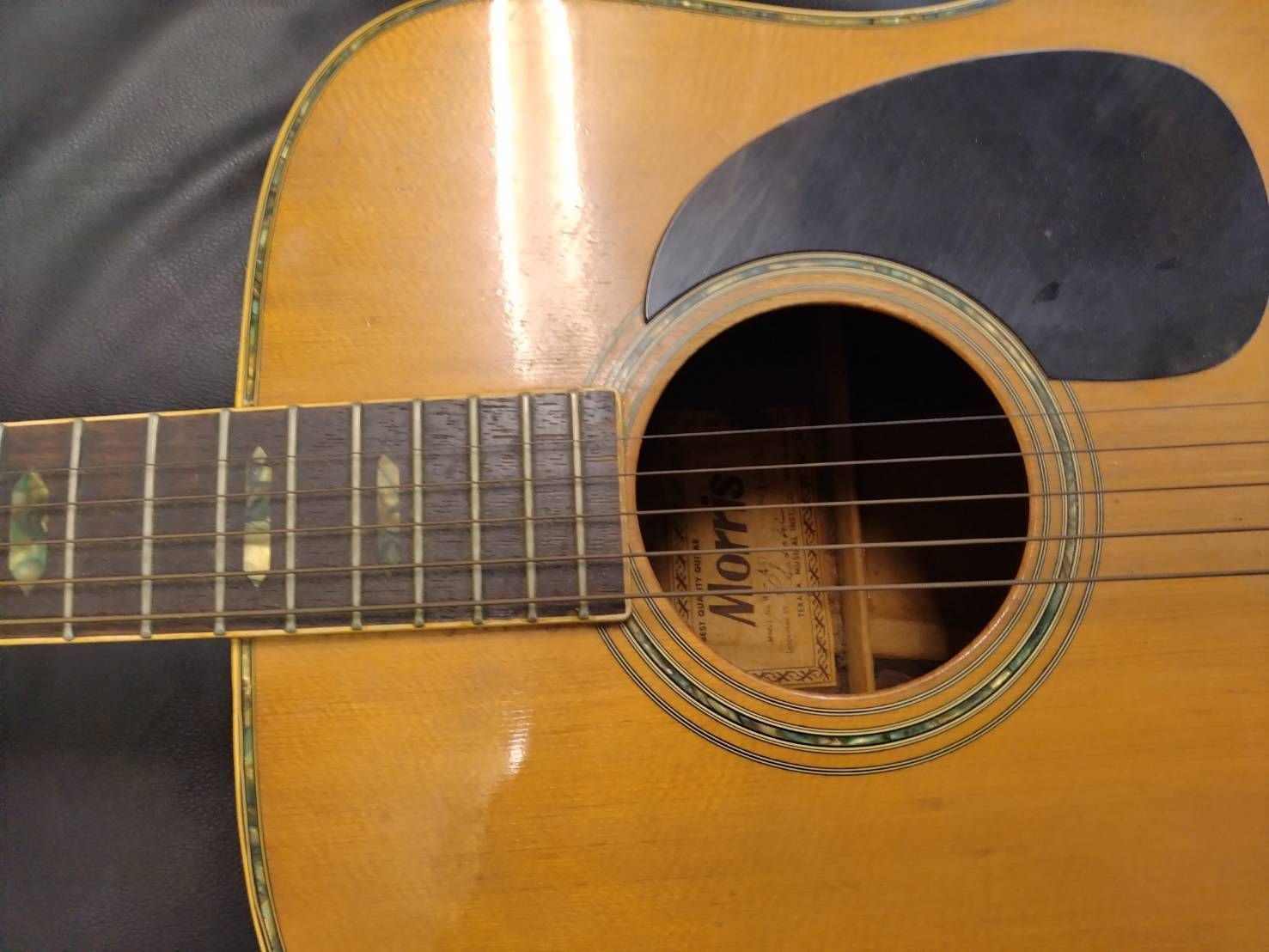 楽器・機材 Morris W-40 アコースティックギター