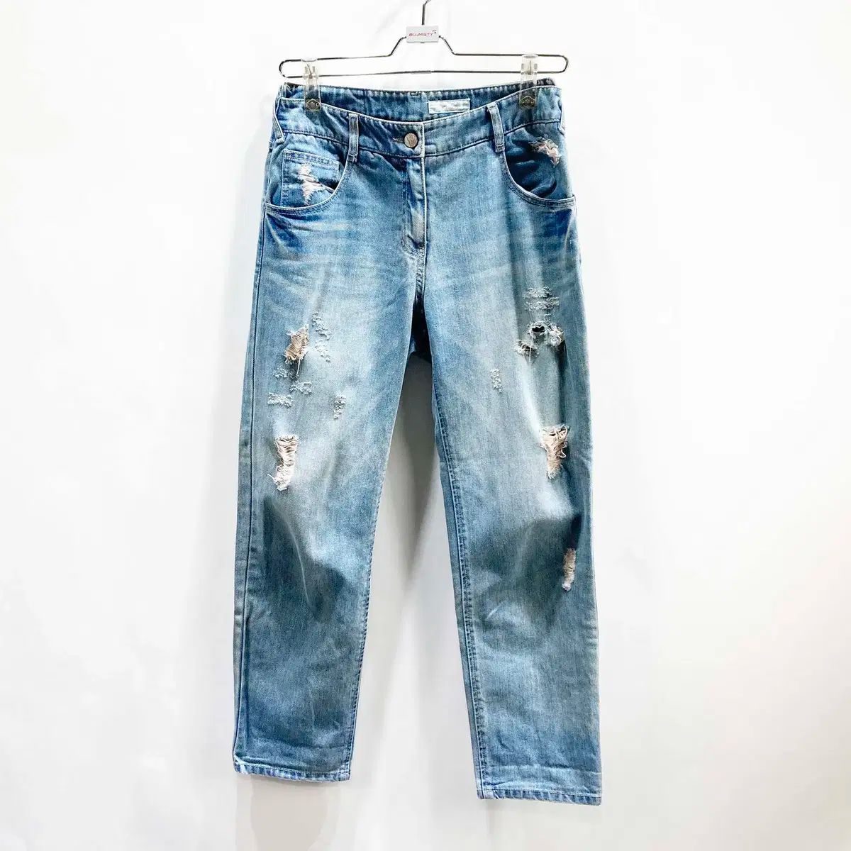 SJSJ 女性用ジーンズ ダメージデニム 25 ー 26 ジンの感覚
