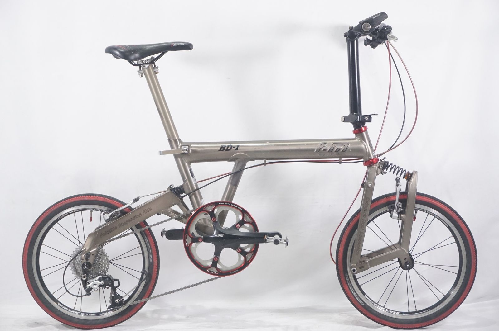 R-M リーズアンドミュラー BD-1 カスタム 2005年モデル 18インチ 折り畳み自転車 バイチャリAKIBA店