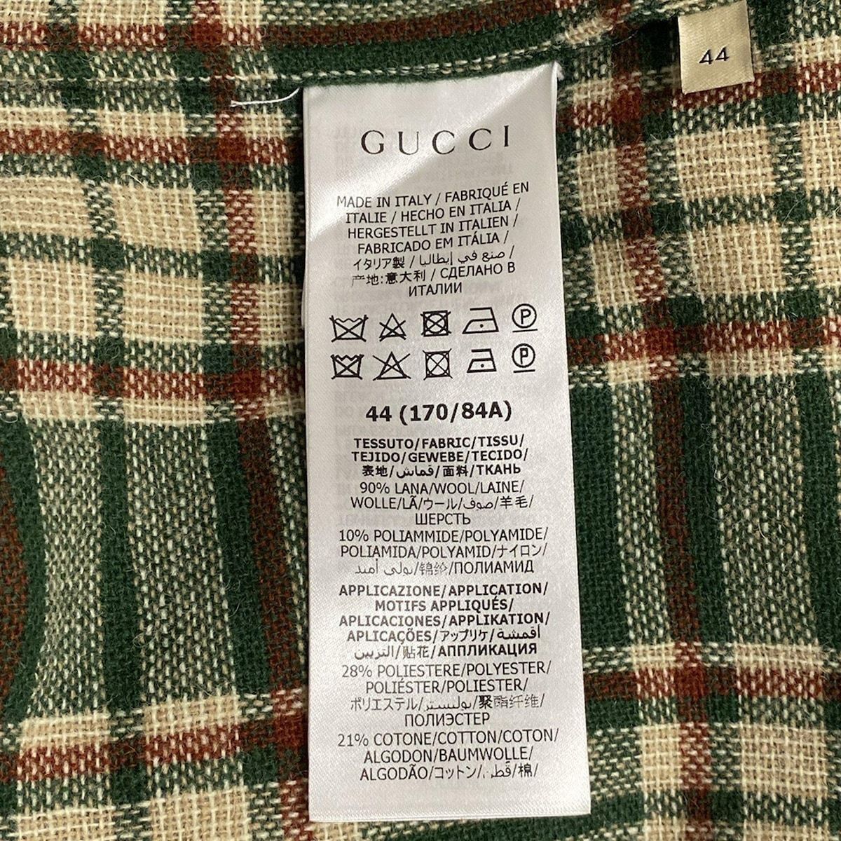 GUCCI - GUCCI(グッチ) 長袖シャツ サイズ44 L レディース