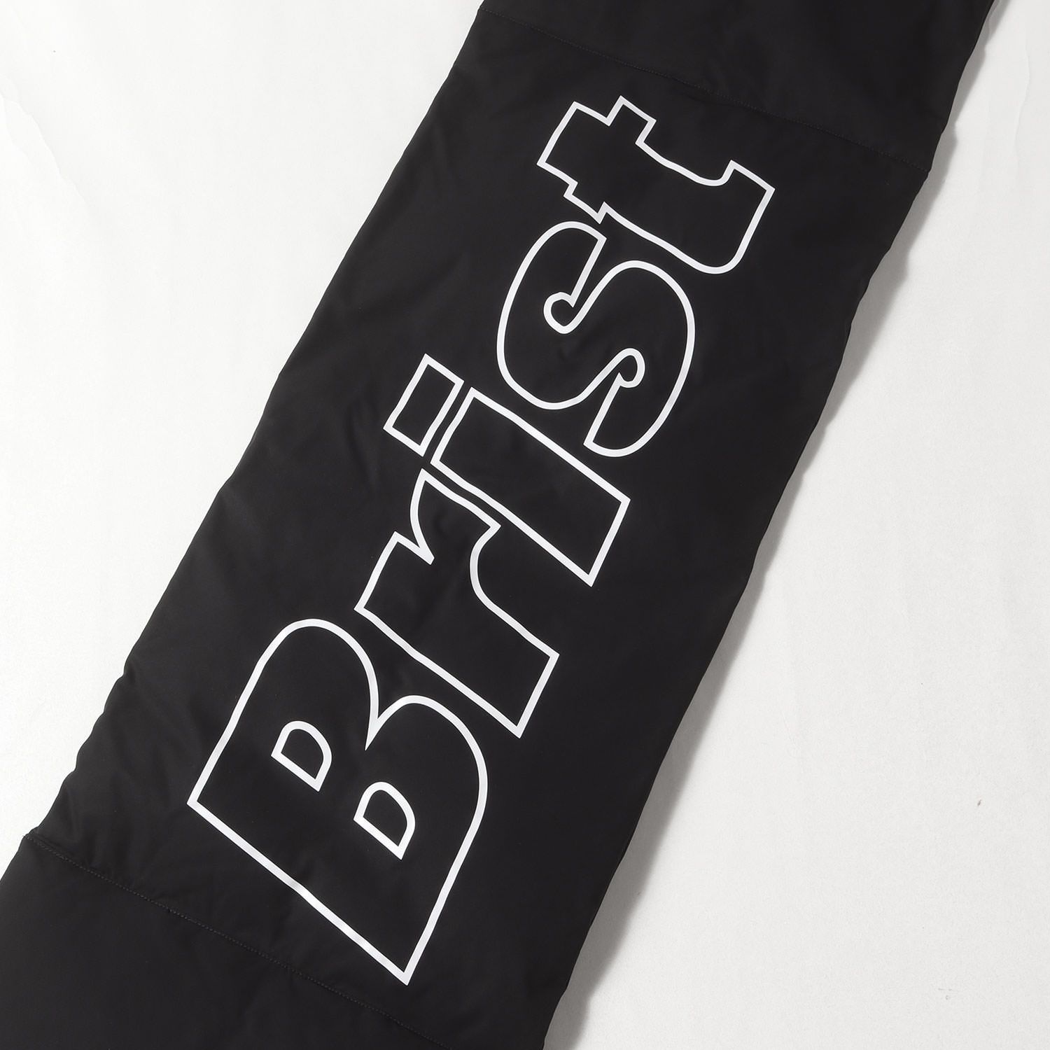 F.C.Real Bristol エフシー ルブリストル ブランドロゴ ダウン マフラー DOWN MUFFLER ブラック 黒 ブランド ファッション アイテム 小物 メンズ