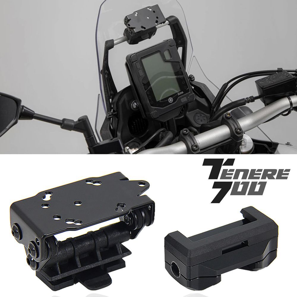 10|12mm ユニバーサル バイク用ナビスタンド アダプター CRF1000L|R1200GS|CB500X|Tenere700対応