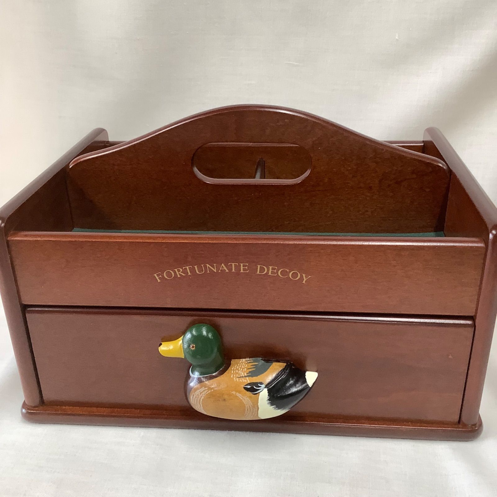 未使用】FORTUNATE DECOY フォーチュネイトデコイ 小物入れ カルガモ 