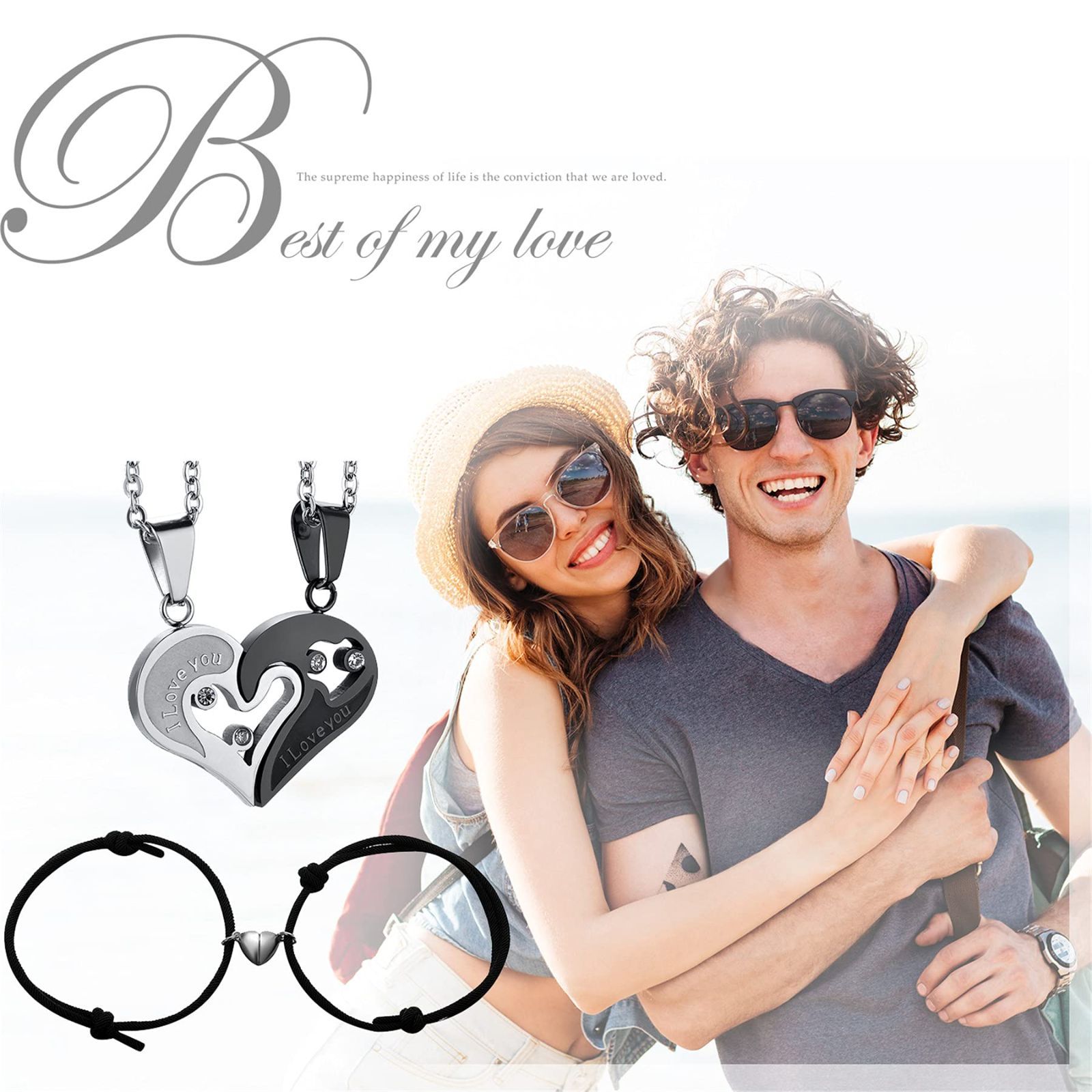 人気の福袋 人気のクリスマスアイテムがいっぱい 新品 未使用 色 A Oidea カップル ネックレス ペア ブレスレット 磁石 ハート その他 Www Dinagatislands Com Ph Www Dinagatislands Com Ph